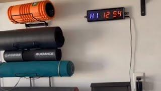 The ultimate Seesii GYm Timer, Seesii Gym Timer,LED Workout Colck Count Down Up Clock Review