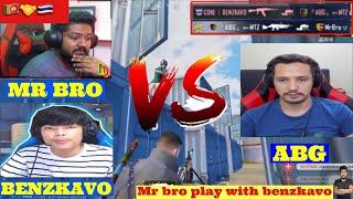 MR BRO & BENZKAVO vs ABG || Intense battle in Nova || Mr bro play with Benzkavo|| vs||