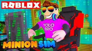 СТАЛ ХАКЕРОМ И ВЗЛОМАЛ СИМУЛЯТОР ПИТОМЦЕВ-МИНЬОНОВ В РОБЛОКС! MINION SIMULATOR ROBLOX