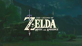 Relaxing Music and Rain in zelda ambience to Stress Relief Calm Sleep 3 Hour.