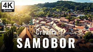 4k Drone video and travel vlog on Samobor city in Croatia | Travel guide