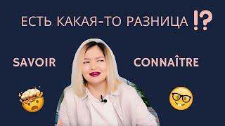 Глаголы SAVOIR и CONNAÎTRE: как употреблять|ФРАНЦУЗСКИЙ ЯЗЫК|La différence entre savoir et connaître