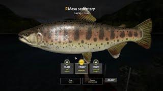 RUSSIAN FISHING 4 - RF4 -  РУССКАЯ РЫБАЛКА 4 - YAMA TROPHY MASU SEDENTARY