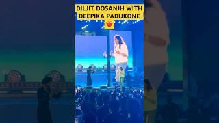 Diljit Dosanjh with Deepika Padukone in Dil Luminati Tour || #diljitdosanjh #deepikapadukone #viral