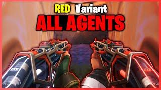 RGX 11ZPRO Vandal ALL AGENTS SHOWCASE | Red Variant - VALORANT