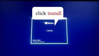 How to install windows 11 from usb flash drive.window full installation step by step uncut video.