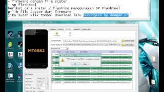 Cara Flashing menggunakan SP Flashtool