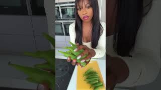 I call this immigrant fusion! Do like or hate Ocra and do you dance when the food is good?