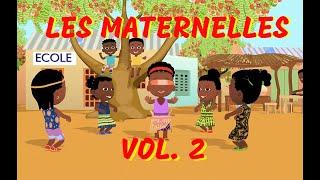 LES MATERNELLES vol.2 - 35mn de comptines africaines (avec paroles)