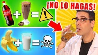 7 COSAS QUE NUNCA DEBES COMER JUNTAS ¿MITO O REALIDAD? | Curiosidades con Mike