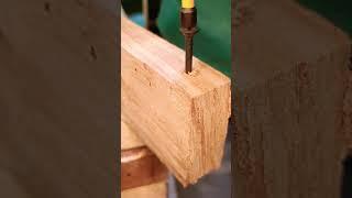 Helpsful screw tip🪛‍️ #woodworking #ytshorts #viral #shorts