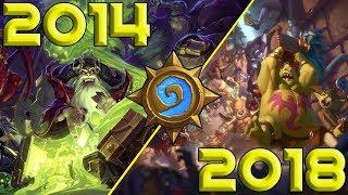 Все дополнения Hearthstone 2014-2018