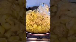 Cream pasta #cookinganddining #eating #shortvideo #nocopyrightmusic