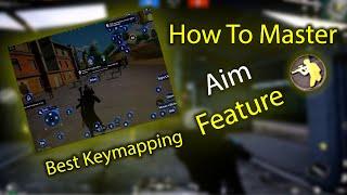 How To Use Aim Feature In Gameloop Emulator | Best Keymapping Settings For Emulators | Alone Spins |