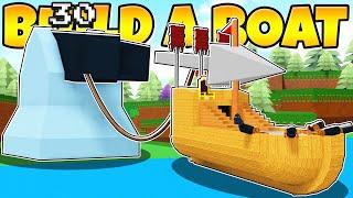 I BUILT A WORKING GIANT HARPOON IN Build a Boat! *Pierce ANYONE*