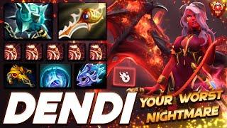 Dendi Queen Of Pain Epic Carry Mode - Dota 2 Pro Gameplay [Watch & Learn]