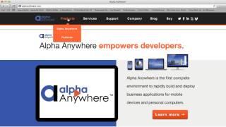 Learn how to build low-code & no-code apps with Alpha app development platforms