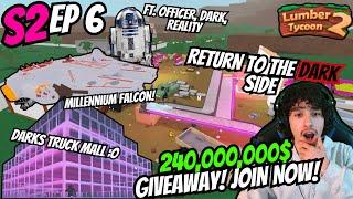 240,000,000$ Giveaway!! We found the Millennium Falcon In Lumber Tycoon 2! (Ep 6)