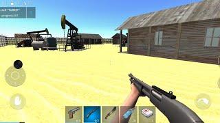 Ocean is home survival island. [Raiding overrun oil mine] [2].