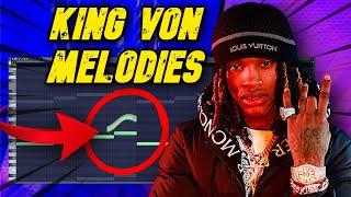 How To Make Melodies For King Von in FL Studio | FL Studio Tutorial