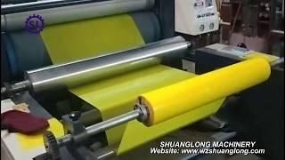 PE film embossing machine embosser - Wenzhou Shuanglong Machinery Co.,Ltd