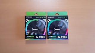 Unbox, Detalles Técnicos y Pruebas Fan RAIDMAX NV-R120B RGB Low Noise