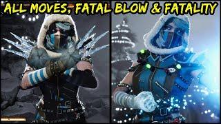 Christmas Frost - All Moves, Fatal Blow & Fatality - Mortal Kombat 1