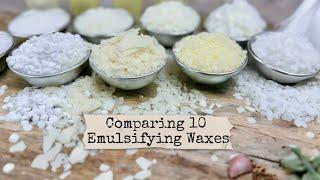 Watch Results Achieved With 10 Different Emulsifying Waxes!