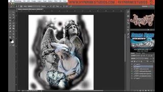 How to use photoshop for tattoo designs