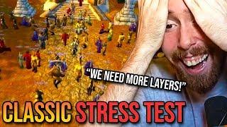 Asmongold - Blizzard Servers Are NOT READY For Classic WoW Release (Classic Stress Test)