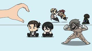 Attack on Titan vs Finger | Full Edition