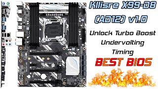 Обзор Kllisre X99-D8 (AD12) v1.0. Что изменилось за 10 месяцев производства? Лучший BIOS и другое.