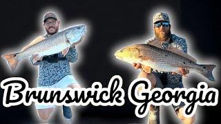Catching REDFISH in Coastal Georgia! 