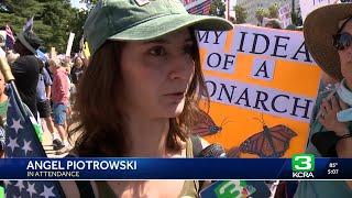 Here is a look at 'No Kings' protests against President Trump across Northern California