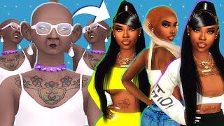 Giving My Sim PLASTIC SURGERY  (Baddie Transformation) + CC Links 