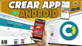 COMO crear APP Android 2024  (appcreator24) y subir a Play Store