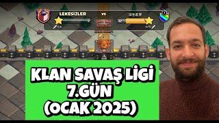 ÖLÜM KALIM MAÇI ! KLAN LİGİ 7.GÜN ! CLASH OF CLANS