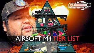 RANKING EVERY AIRSOFT GUN!! – Cisco and Boaz M4 Tier List | Airsoft GI