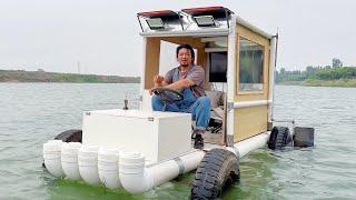 Handmade Amphibious Fishing RV!【手工耿Handy Geng】