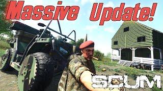 SCUM. This update TRANSFORMS Base building! and the QUAD returns!