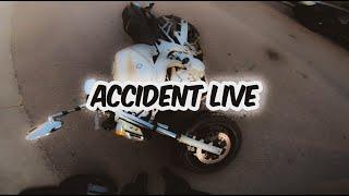 Accident moto live / Motorcycle crash LIVE