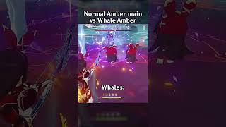 NORMAL AMBER MAIN VS WHALE AMBER