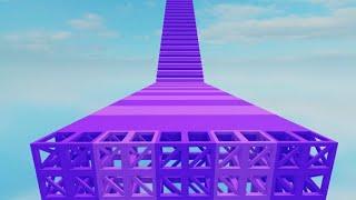 Roblox purple obby gameplay frieleaf