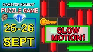 Hamster Kombat Puzzle Game Minigames Diamond September 25 September 26