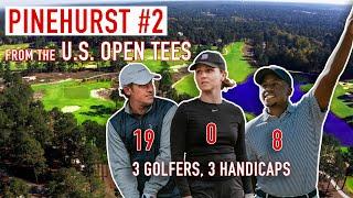 Golfers of Different Skill Levels Take On Pinehurst #2 | BREAKING PINEHURST Holes 1-4