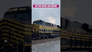 Norfolk Southern Office Car Special with Nickel Plate Road & Wabash Heritage Units, Romulus MI