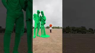 green Big sand sculpture duon  manjita pari Lage xori bade hasin re  Vfx magical #viral #shorts