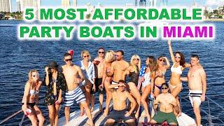 TOP 5: Most Affordable Miami Boat Rental (call/text 305-340-6959) Boat Rental with captain in Miami