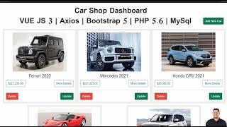 #09 Show Uploaded Car Image Instantly | VUE JS and PHP #vue_js_with_php