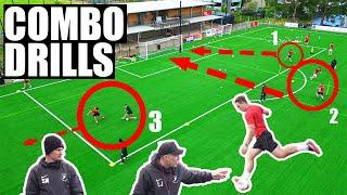 ️Pro Finishing Drill | INSANE 3 Shot Shooting Drill | Joner Football 